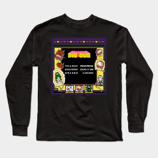 Dig Dug High Score Long Sleeve T-Shirt